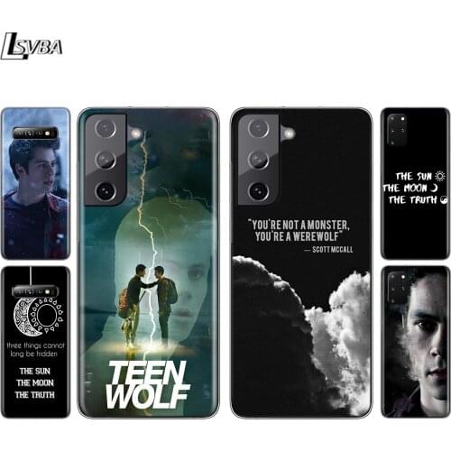 Teen Wolf story Silicone Cover For Samsung Galaxy S21 S20 FE Ultra S10 S10E Lite S9 S8 S7 Plus Phone Case