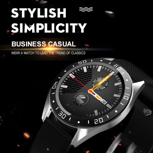 BASID 2021 Smart Watch Men Full Touch Screen Women Sport Fitness Watch GT105 Waterproof Bluetooth For Android IOS Smartwatch