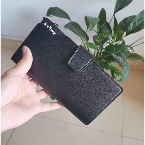 Driver License Credit Card Bag Large Capacity Men Wallet Car Accessories For Mercedes AMG W203 W204 W205 W211 W124 CLA GLA A C B