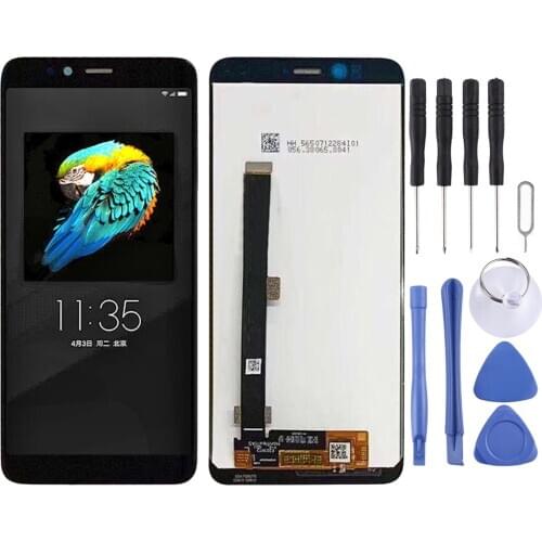 LCD Screen and Digitizer Full Assembly for Lenovo S5 K520 (Black)