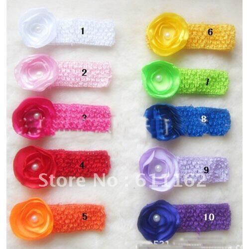 2018 best sale 200pcs Childrens edge ZhenZhuHua hair ribbon, headwear, ladys five layer roast side spend hair band