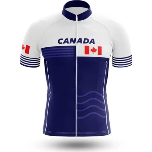 2020 Canada Laser cut TEAM maillot ciclismo summer breathable bike jersey quick dry equipamento ciclismo homem