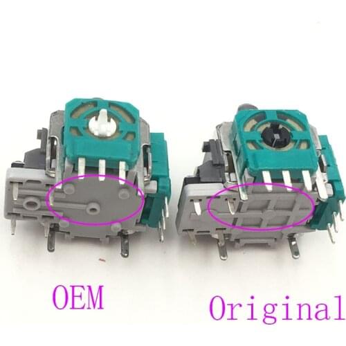 30pcs OEM Analog Joystick Toggle 3D Switch Replacement Part for Xbox One Controller Sensor Module Game