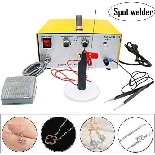 80A spot welding hand - held pulse spot welder welding machine welding machine gold and silver jewelry Tools