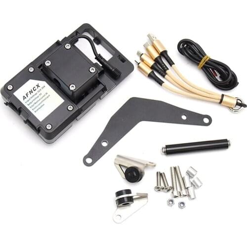 AFNCX Motorcycle Mobile Phone GPS Navigation Bracket Mounting Bracket For Kawasaki NINJA400 Z400 2018 2019 2020