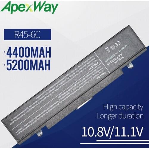 4400mAh laptop battery for SAMSUNG M60 NP P460 P50 P560 P60 Q210 Q310 R39 R40 R41 R410 R45 R460 R505 R509 R510 R560 R60 R65 R70