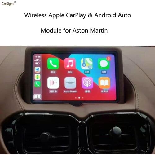 CarPlay Car Video Interface Wireless Apple Android Auto Module for Aston Martin DBS 2019 2020 Phone Screen Mirror Cast