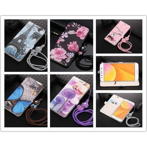 For BBK VIVO X9/V5SPLUS/X9L/X9S y 71 y 81 Cover PU Leather Floral girl cat iron tower butterfly Phone Case Wallet Stand Cover