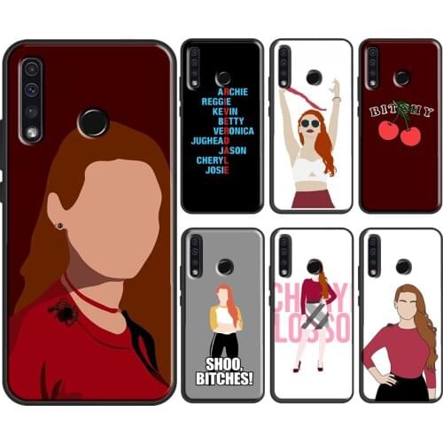 Riverdale TV Cheryl Blossom bitchy Soft Cover For Honor 9X 8X 7X 10i 7A 4C 6C 20 Pro 7C 8A 9A 7S 8S 9S 8 9 10X 10 Lite Case