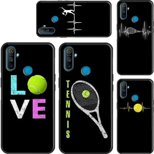 Tennis Ball Rackets Case For Realme 8 Pro C15 C11 C3 GT Neo 7i Q3 6 7 Pro Funda For OnePlus 9 Pro 8 Nord 7T 8T