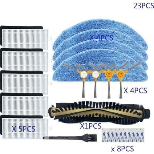 For Haier TT50SSC / T710L / TP53 / TT53 / T520S vacuum cleaner parts main brush filter cleaning cloth edge brush accessories