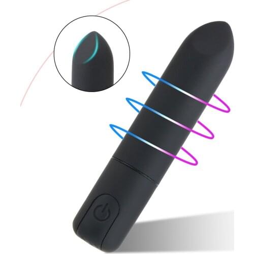 Pocket 10 Speed Bullet Plug Vibrators Dildo Mini Vibration G Spot Stimulation Vagina Clitoris Masturbation Sex Toys For Women
