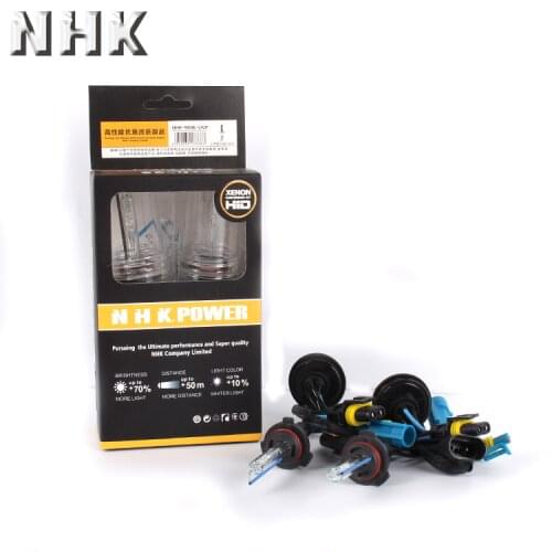 NHK 9006 HID Xenon lamp 3000K 4300K 5500K 6000K auto bulb car accessories
