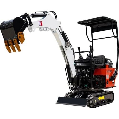 Mini hydraulic excavator for garden and farm use excavators excavators for sale HT08