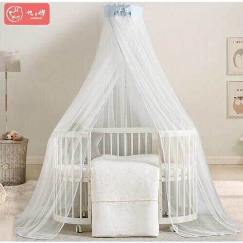 Baby bed mosquito nets palace veil mosquito nets yurt bracket floor anti-mosquito artifact can be raised and lowered