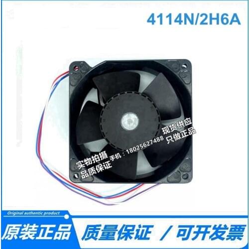 4114 N / 2 h6 ebm new original 24 v, 65 w, 12038 12 cm The aluminum frame fan