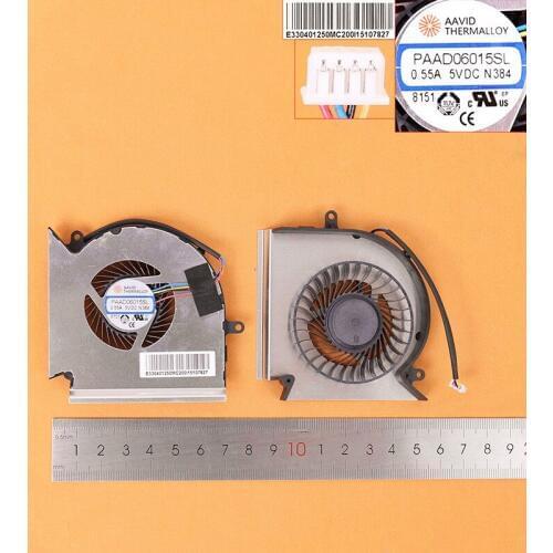 New Laptop Cooling Fan for MSI GE75 GP75 GE63 GP63 GV63 GE73 GL73 VR (For GPU fan,Original,Version 2) PN:PAAD06015SL