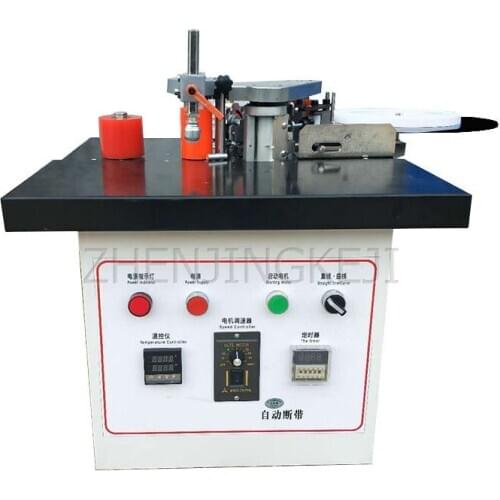 Portable Edge Banding Machine Manual Double-sided Glue Self-breaking Belt Woodworking Home Improvement Fully Automatic Equipment