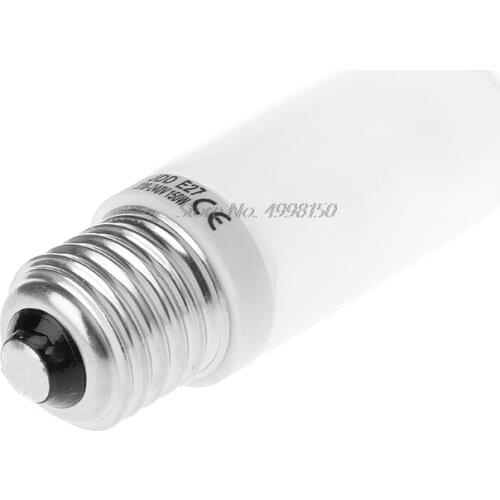 Drop Wholesale JDD E27 220-240V 150W Studio Photography Flash Bulb Modeling LED Strobe Lamp