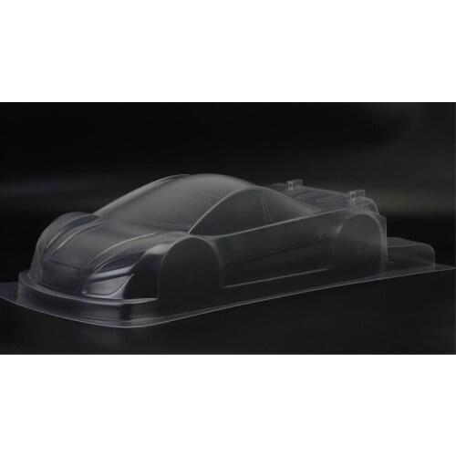 Rc Car Shell Zoo Racing Dogsbollox Clear Body For 1/10 Scale On Road Electric Cars Model