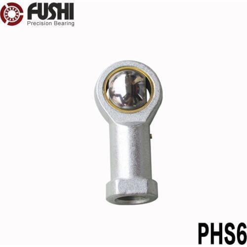 Rod End Joint Bearings PHS6 ( 2 PC ) Female And Male Threaded Inlaid Line Rod Ends Bearing
