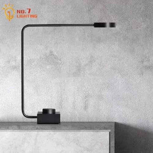 Italian Design Minimalist Modern Led Desk Lights Study Reading Modern Indoor Lighting for Living/Model Room Office Bedside Study