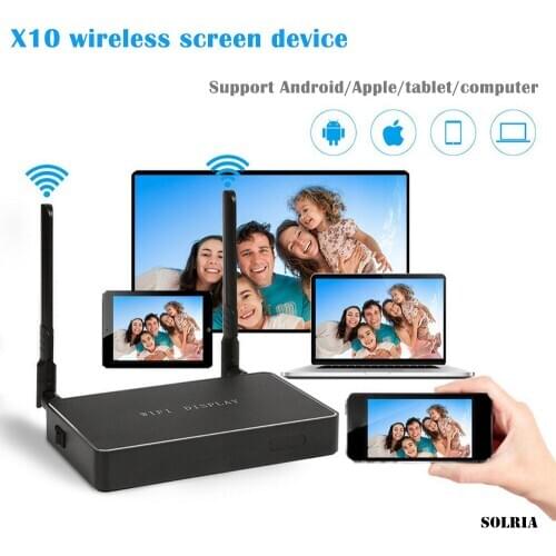 Vertical Screen Advertising Machine Smartphone WiFi Wireless Same Screen Device 5G Dual Frequency HDMI Video Projector Mini Tool