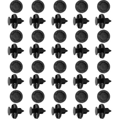 20pcs 8mm Hole Rivet Fastener Mud Flaps Bumper Fender Clips For Nissan high quality Durable