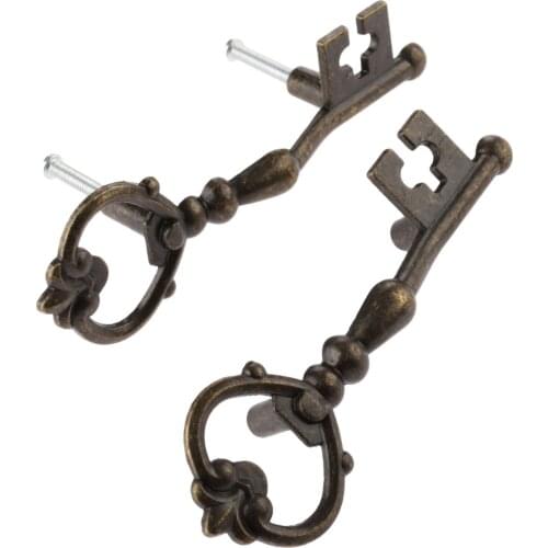 1pc Zinc Alloy Pull Handle Furniture Handle Cabinet Knobs and Handles Jewelry Box Drawer Cabinet Cupboard Handle 119*39mm