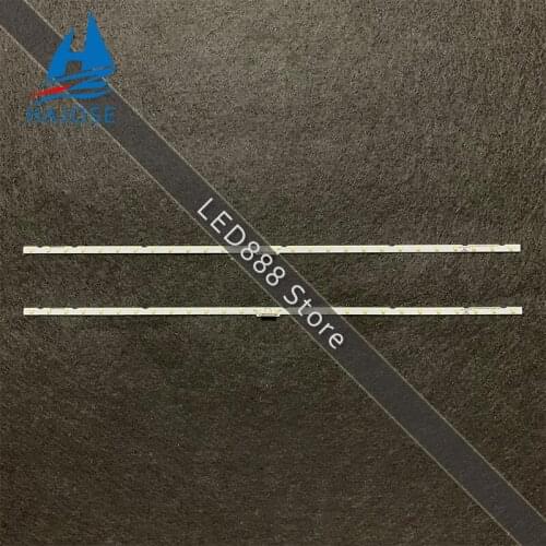 2pcs x 43 inch LED Backlight for Samsung 43"TV UE43NU7100U AOT_43_NU7100F_2X28_3030C BN44-00947A UE43NU7120U 28-LEDs