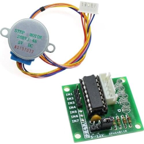 28BYJ-48-5V 4 phase Stepper Motor+ Driver Board ULN2003 for Arduino