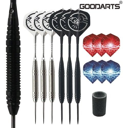6pcs/Box New High Quality 20g dart needle Professional Steel Iron Aluminum Shaft steel Tip Dart Darts Toys Set with Box
