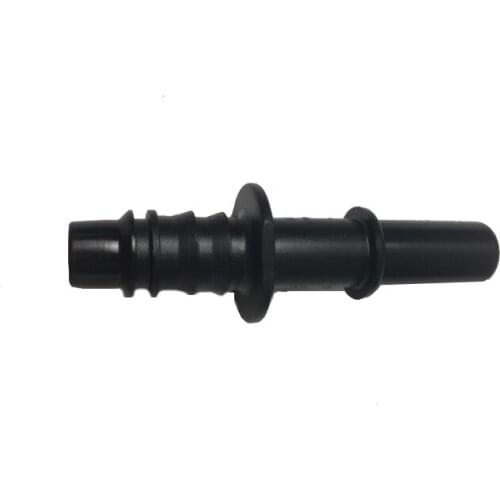 9.49 ID8 Tee Curved Fuel Line Quick Connector Auto Parts Pipe Fittings Fuel Gasoline Filter Fitting Fuel Quick Connector