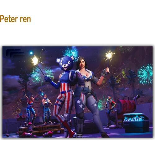 Diamond painting cross stitch full embroidery Anime Square/Round icon Mosaic Rhinestone Home Decor Cartoon beauty bear fireworks