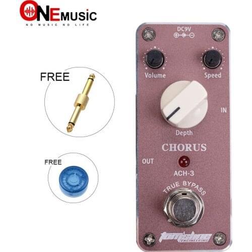 Aroma ACH-3 Chorus Mini guitar effect pedal Truebypass+Free Connector