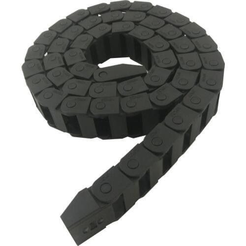 Transmission Chains 10x10 10x15 10x20 1.05Meter Drag Chain Reinforced Nylon Cable Drag Chain for CNC Router Machine Tools