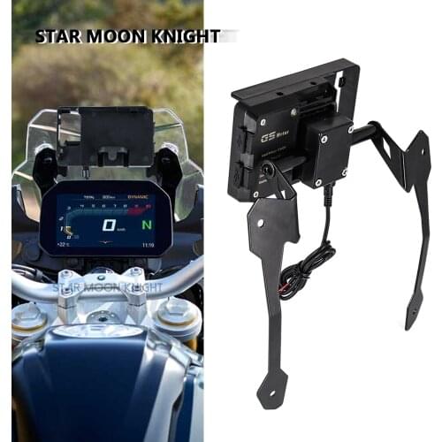 For BMW F850GS ADV F 850 GS Adventure F850GS Motorcycle windshield Stand Holder Phone Mobile Phone GPS Navigation Plate Bracket