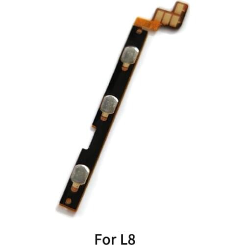 For ZTE Blade L8 Power Volume Button Flex Cable Side Key Switch ON OFF Control Button Repair Parts