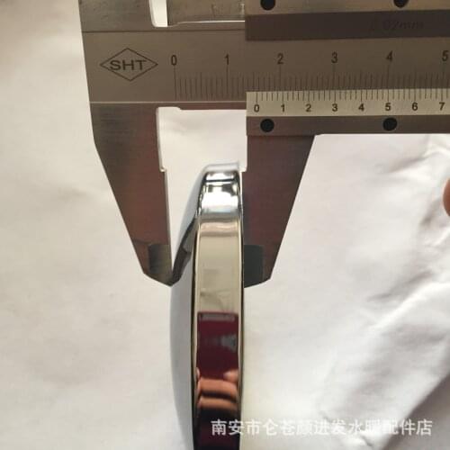 Stainless steel polishing Electroplating 1 Inch=33mm hole cover, flush valve decorative cover under the water pipe cover