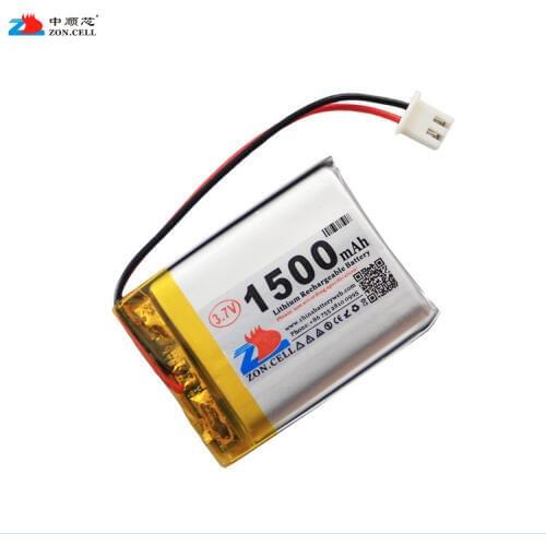 New Hot A In the core 1500mAh 703442 3.7V lithium polymer battery 753442 703445 703545 Rechargeable Li-ion Cell