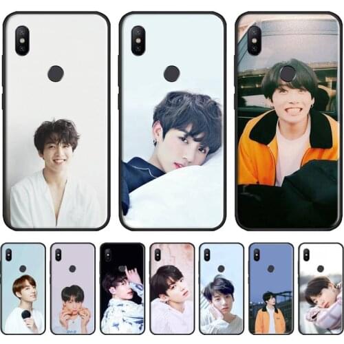 KPOP Euphoria Jungkook Phone Case For Xiaomi Redmi 7 9t 9se k20 mi8 max3 lite 9 note 8 9s 10 pro Soft Silicone Shell Cover capa