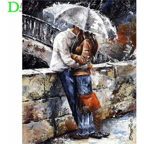 5D DIY Diamond Painting Couple Full Square/Round Drill Rhinestone Portrait Diamond Embroidery Cross Stitch Mosaic Home Decor