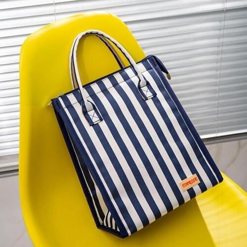 2020 New Fashion Portable Lunch Bag Women Kids Men Insulated Thermal Bento Cooler Picnic Tote Bag Waterproof Lunch Container