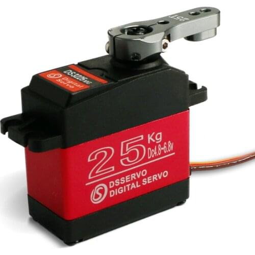 1pcs DS3225 Update Digital Baja Servo 25KG Full Metal Gear Waterproof for 1/10 RC Cars