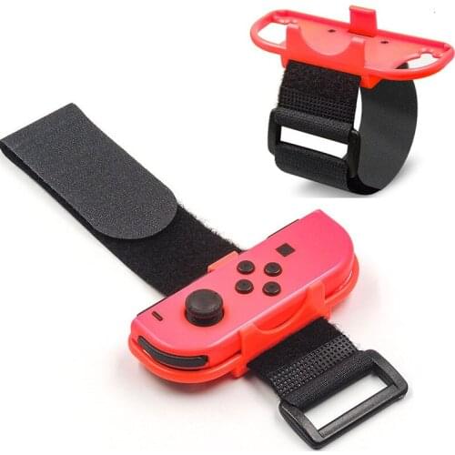 Hand Strap For Nintend Switch Accessories Dancing Game Joycon Wristband Adjustable Elastic Strap for Nintendos Switch 2019