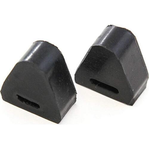 2PCS Premium Tailgate Bumper Tailgate Latch Rubber Stop For Chevrolet GMC Sierra RH or LH