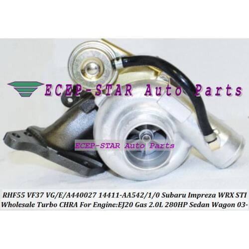 RHF55 VF37 VE440027 VG440027 VA440027 14411AA542 Turbo Turbocharger For SUBARU Impreza WRX STI Sedan Wagon 2003- EJ20 2.0L 280HP