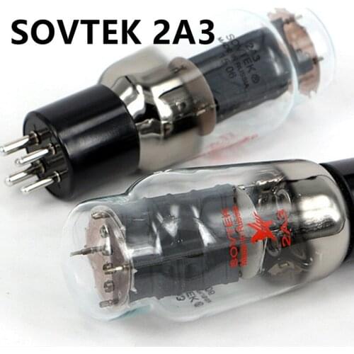 SOVTEK 2A3 Vacuum Tube SOVTEK 2A3 Replace EH 2A3/2A3C Replaceable GOLD LION PSVANE RCA 2A3B Factory Test And Match