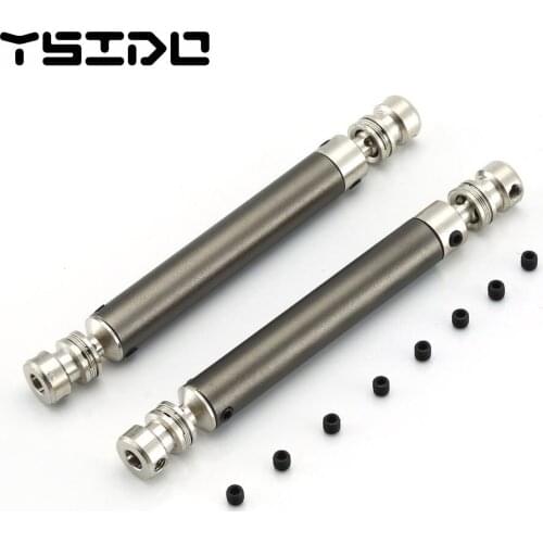 2PCS Metal CVD Drive Shaft 115-140mm for 1/10 RC Rock Crawler Axial SCX10 90046