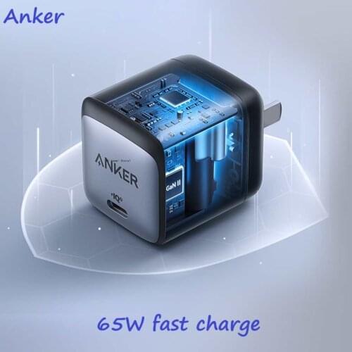 USB C Charger,Anker Nano II 65W Charger GaN fast charge 45W/30W for iPhone 12/12 mini/12 Pro/12 Pro Max/11, Pixel 4/3, iPad Pro